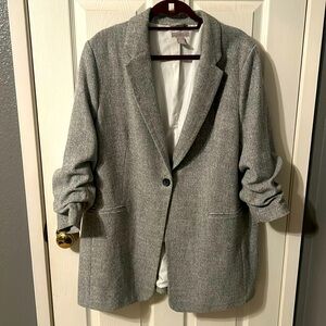 H&M grey blazer xl in excellent condition